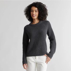 Quince 100% Organic Cotton Fisherman Crew Sweater